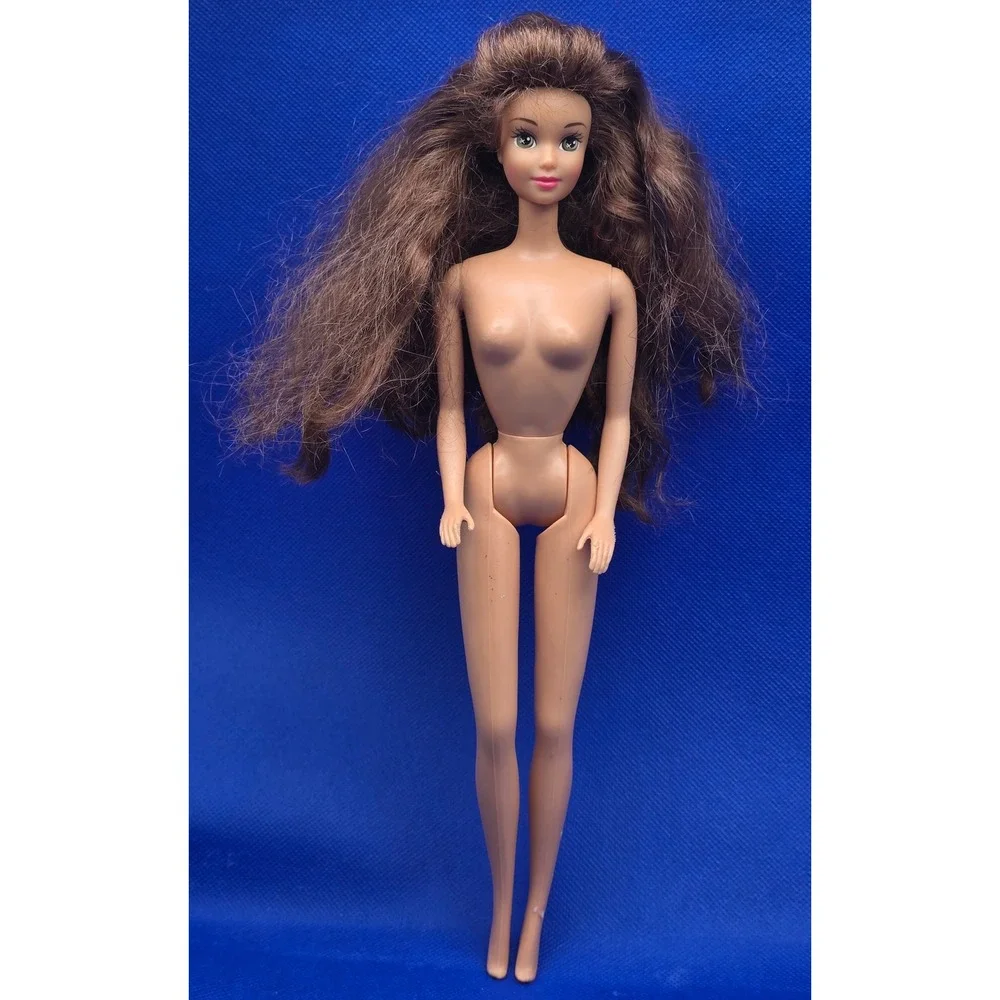 Vintage Disney Classics Beauty and Beast Belle Barbie Doll 90s 1996 No Clothes